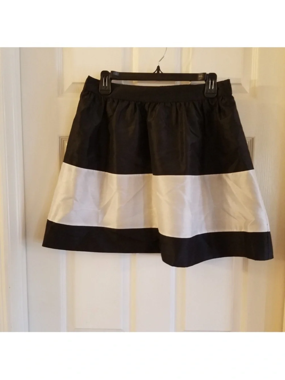 NWT Kensie black and white striped skirt size XS - Picture 7 of 7